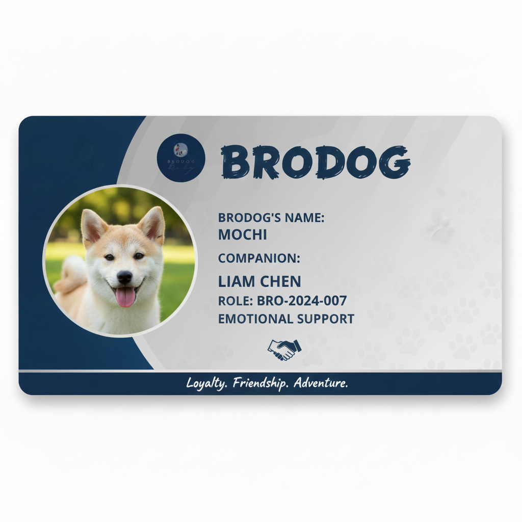 רישיון כלב שירות Id + תעודה